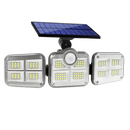 Refletor Led Solar Com 3 Cabeças 800W - EcoLight